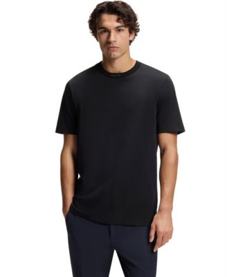 Men's Cotton Logo Crew Neck Regular-Fit T-Shirt