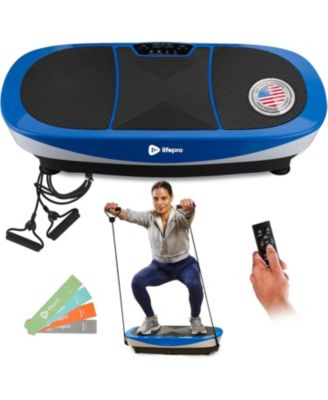 Rumblex Max 4D Vibration Plate with Resistance Bands - Full Body Exercise Machine for Home Fitness, Weight Loss