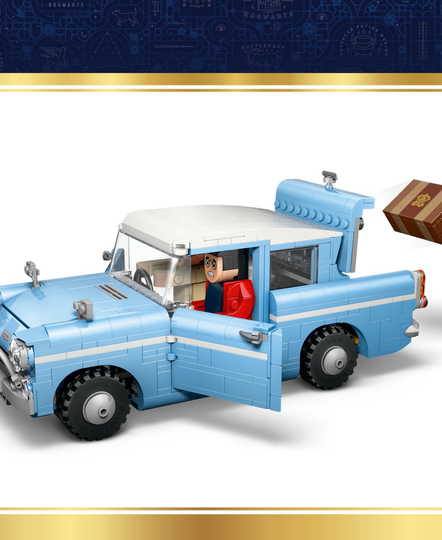 Детский конструктор LEGO Harry Potter Enchanted Flying Ford Anglia Building Set 76470 — фото 10