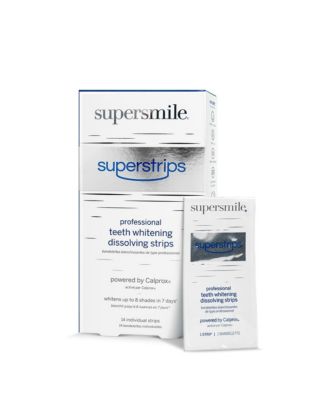 Supersmile Superstrips Dissolving Strips Box of 14 - Open White 60$
