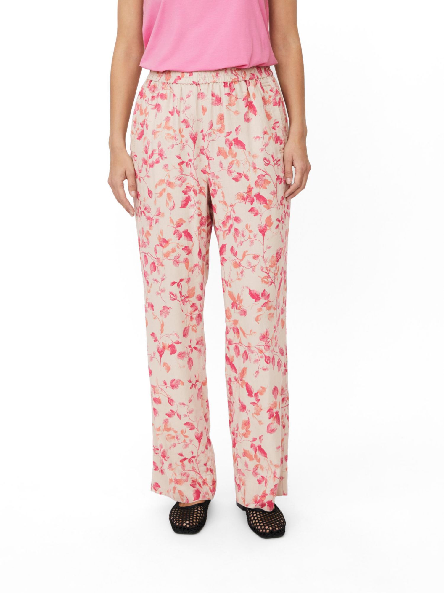 Women's MaPeonos Floral Printed Trousers