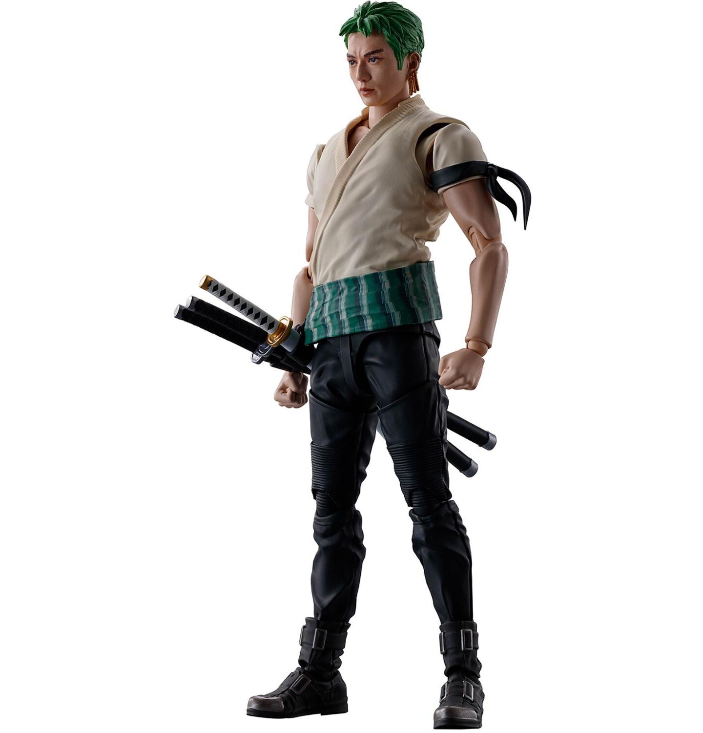 Фигурка Bandai Tamashii Nations Roronoa Zoro S.H.Figuarts One Piece Action Figure, 18 Years & Up, цвет: Open Miscellaneous — фото 1