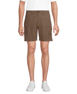Men's 7" Classic Fit Linen Cotton Short