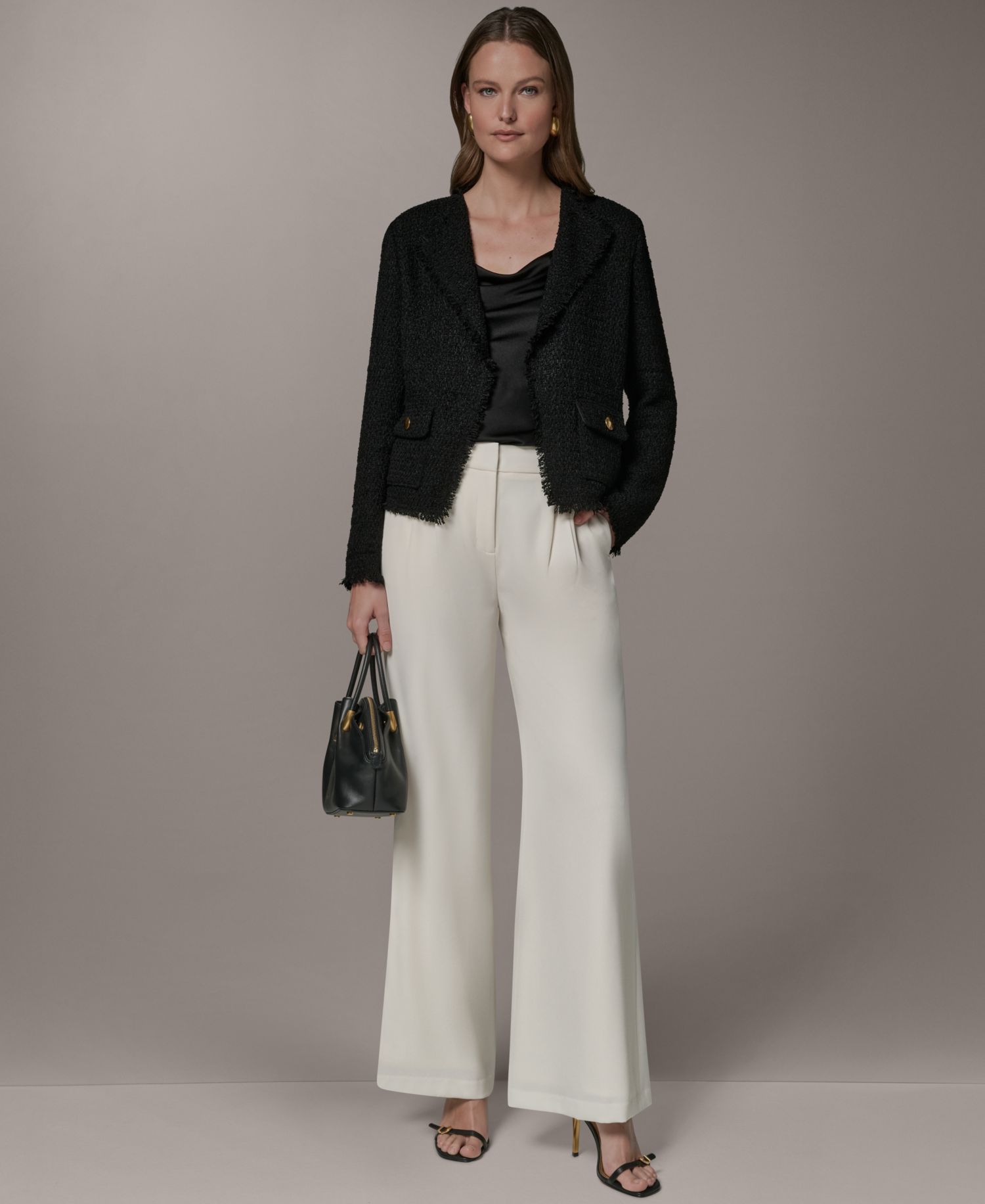 Women's Open-Front Long-Sleeve Jacket