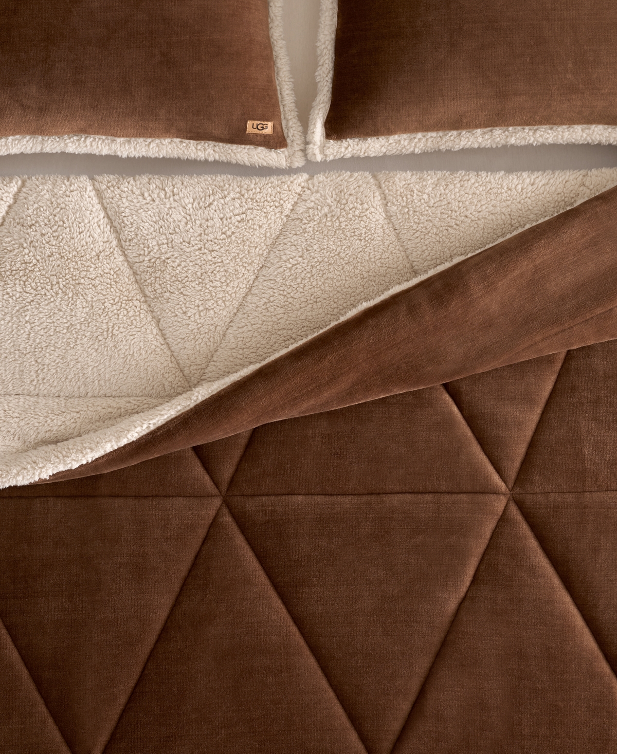 Closeout! Ugg Avery Plush Reversible 3-Pc. Comforter Set