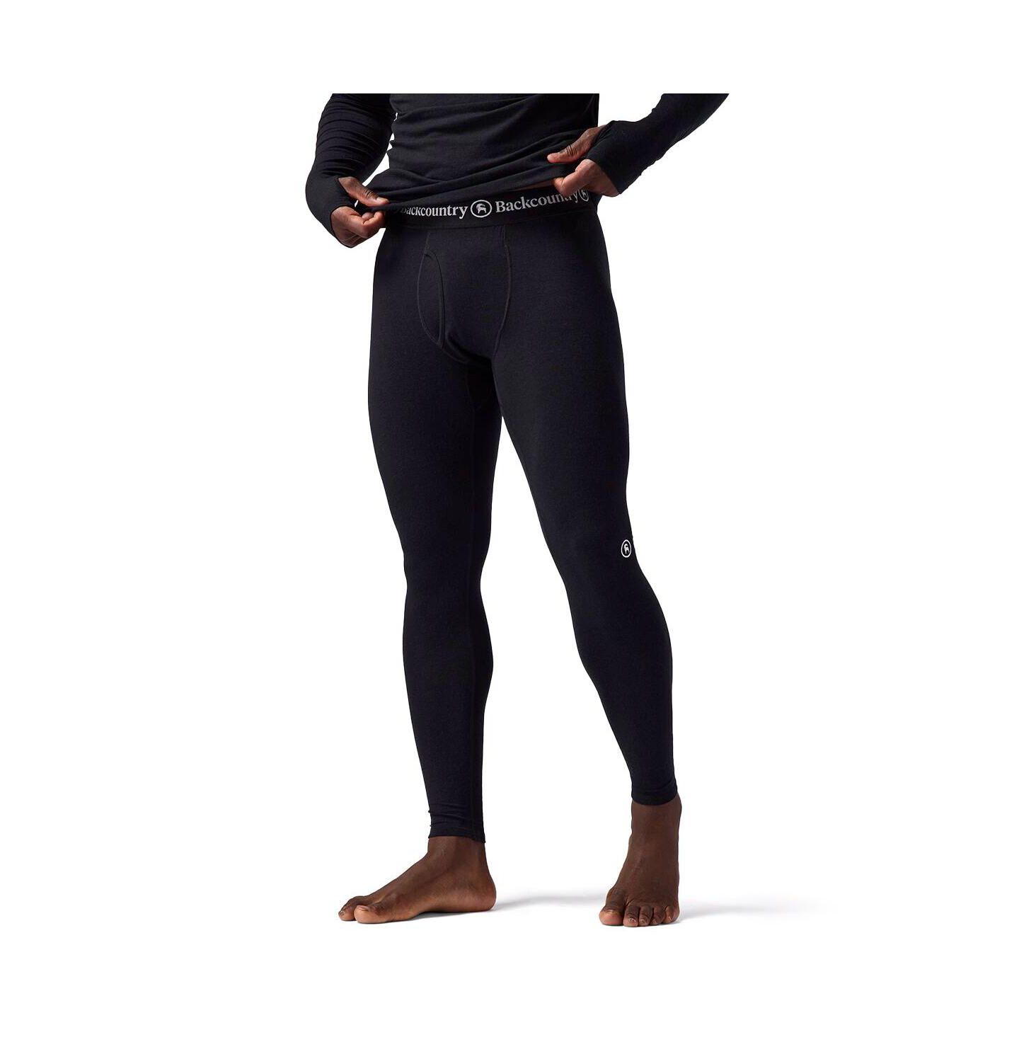 Трусы Baselayer для мужчин, шерсть мериноса — Backcountry, цвет: Чёрный — фото 7