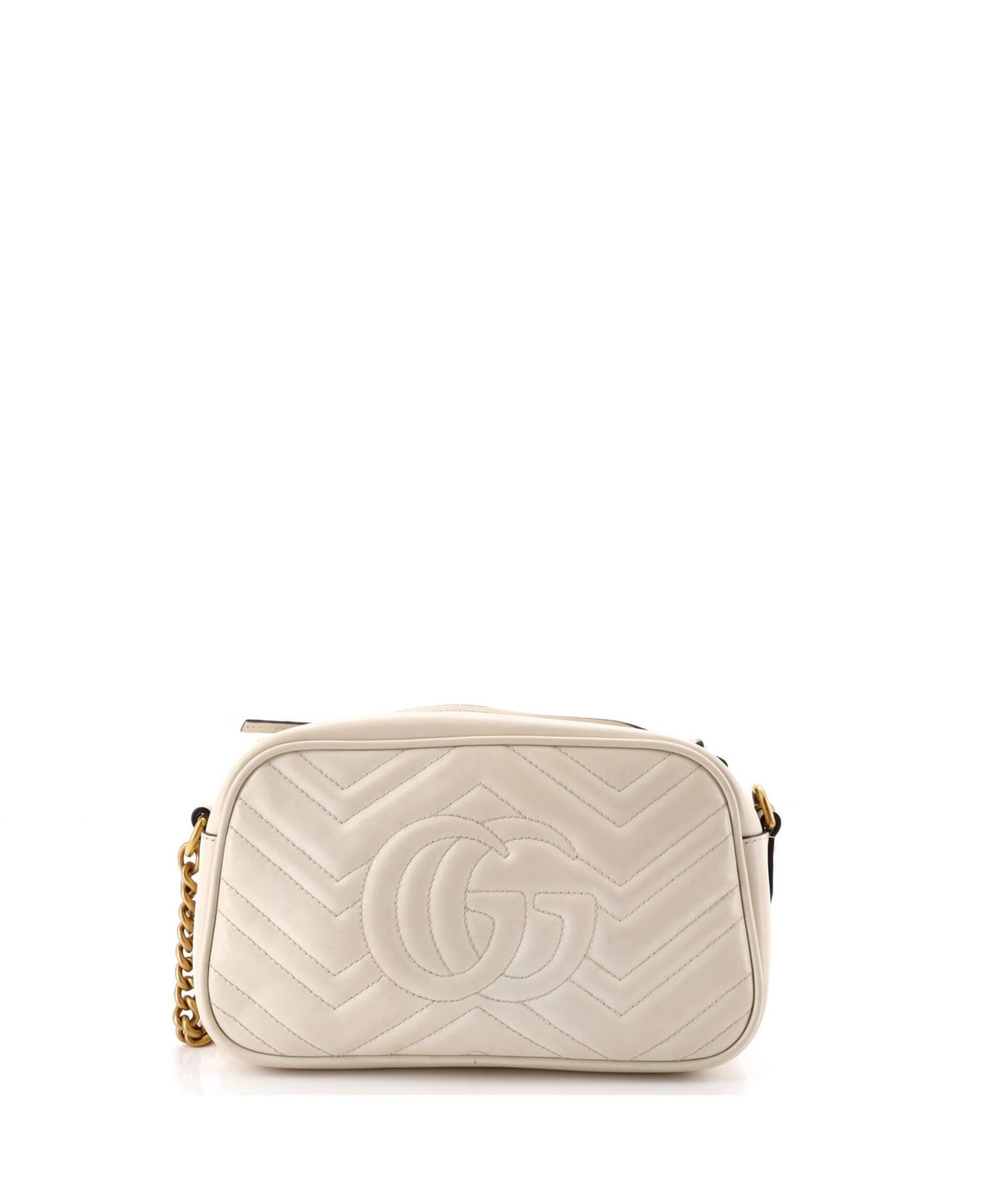 Small GG Marmont Shoulder Bag Matelasse Leather