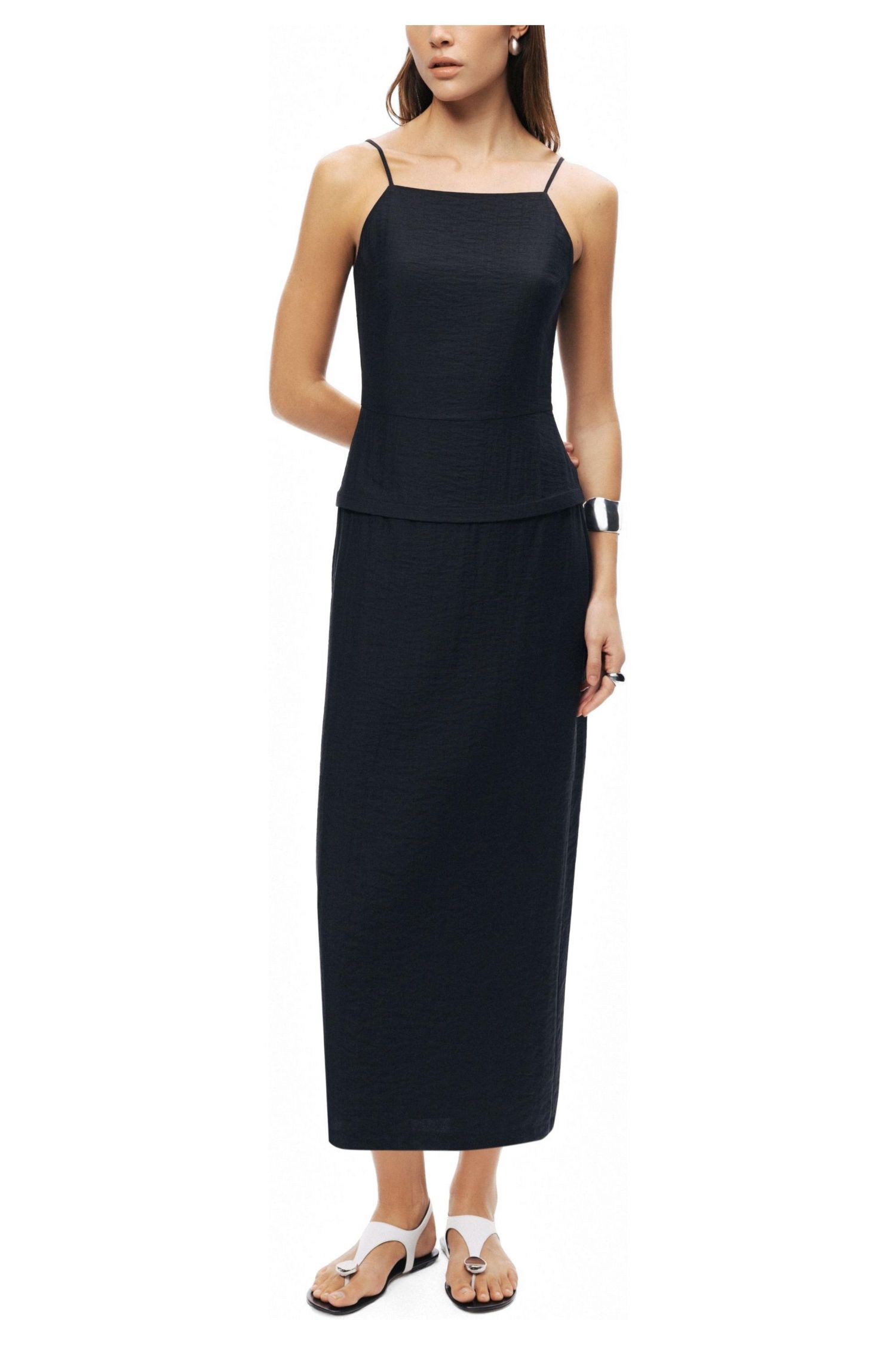 Women's Spaghetti Strap Maxi Dress