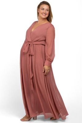strapless open back dress Floral Maxi Strapless Dress with Pockets Small / Red main image 1