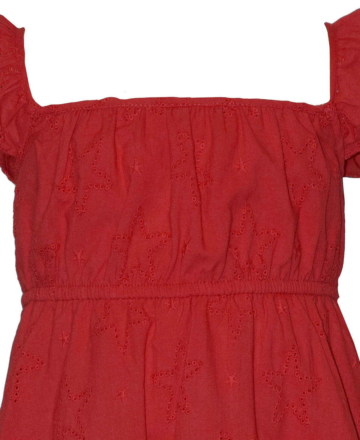 iApparel Girls' 8-16 Star Eyelet Sleeveless Dress