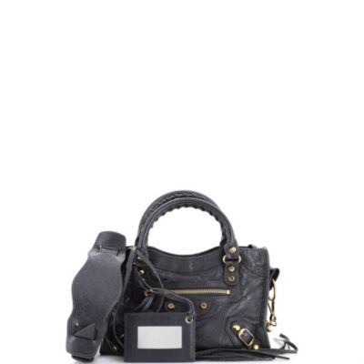 Mini City Classic Studs Bag Leather