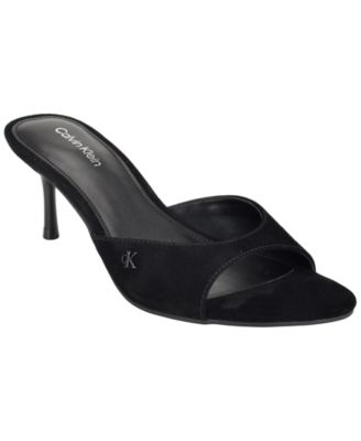 Women's Vixie Slip-On Kitten Heel Dress Sandals