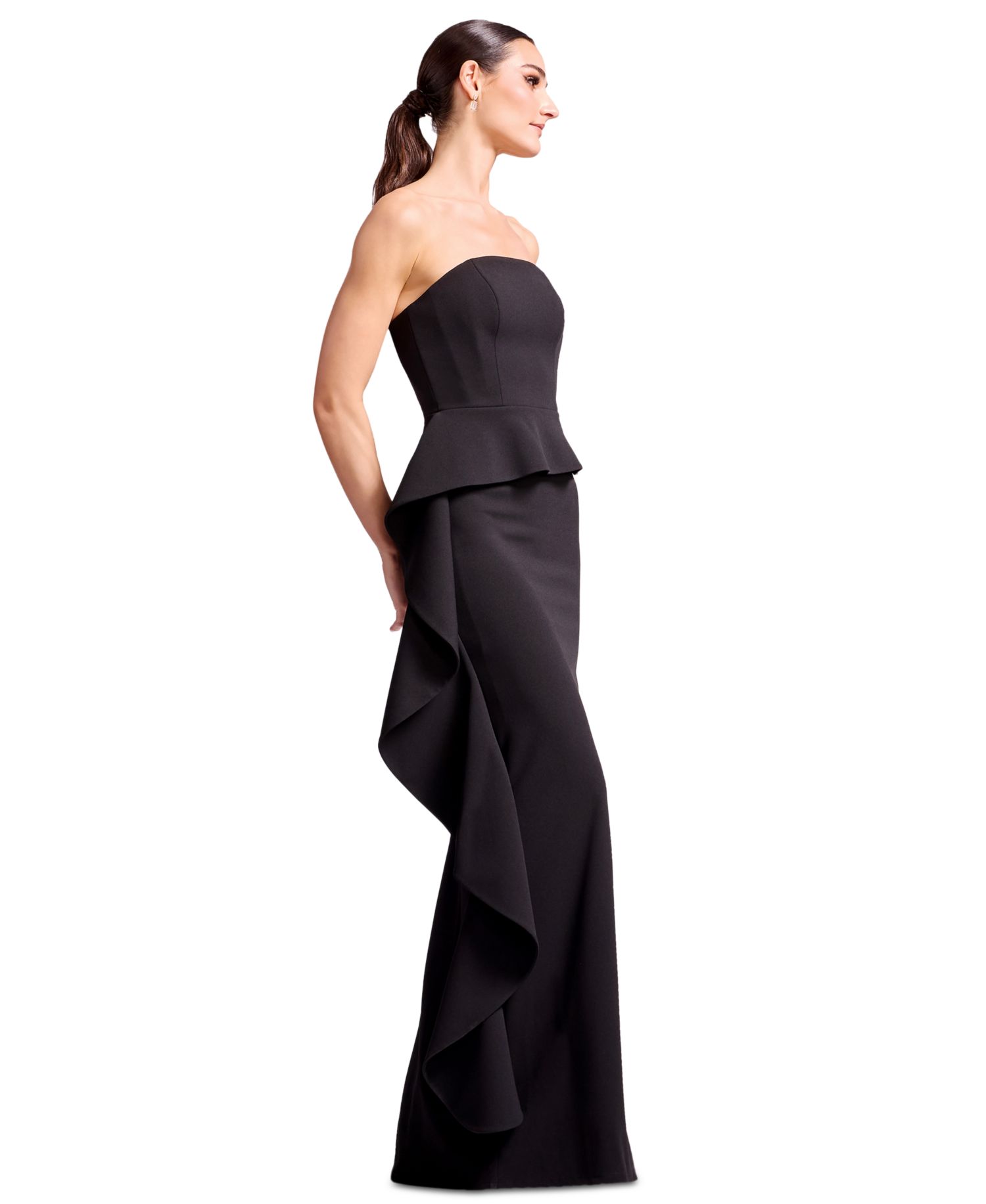 Women's Strapless Sheath Gown