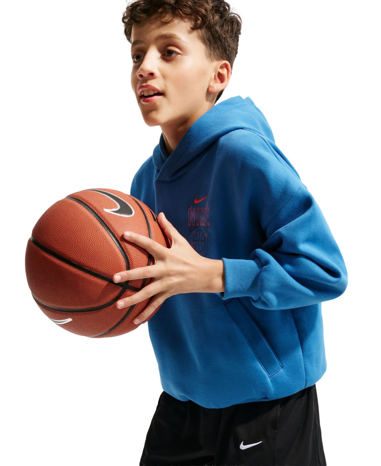 Boys' and Girls' 8-20 Dri-FIT Basketball Game Pull-On Shorts