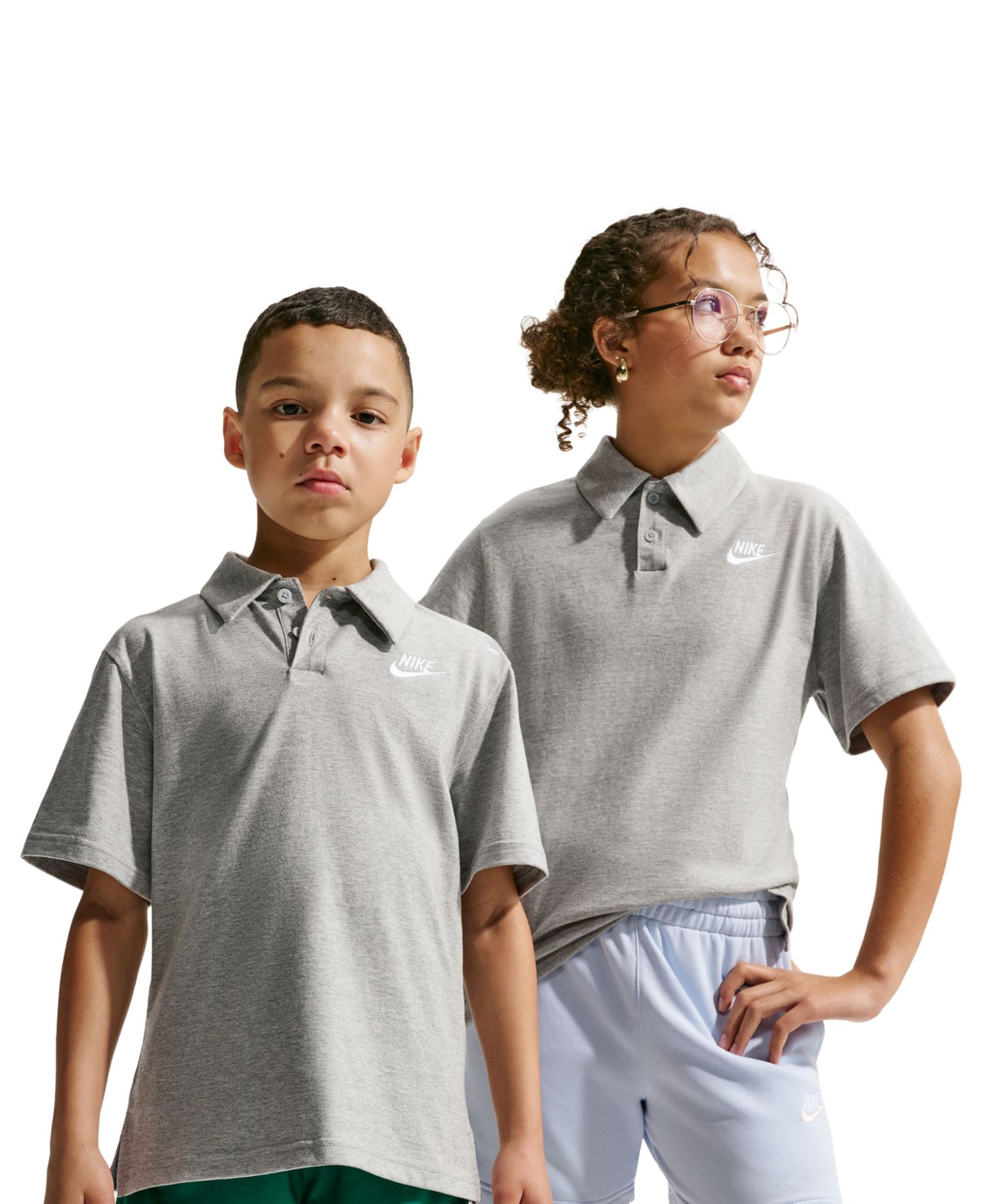 Boys' and Girls' 7-20 Sportswear Club Knit Short-Sleeve Polo Shirt