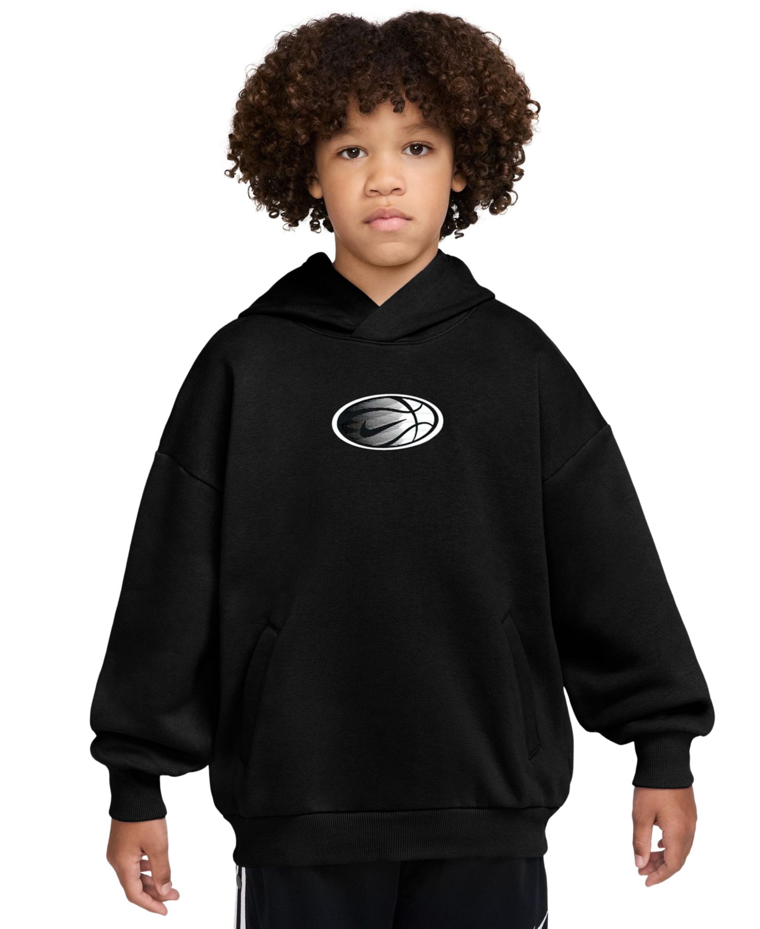 Boys' and Girls' 7-20 Dri-FIT Basketball Long-Sleeve Hoodie
