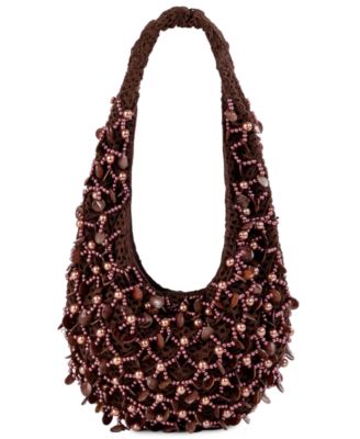 Ariel Knit Medium Hobo Handbag