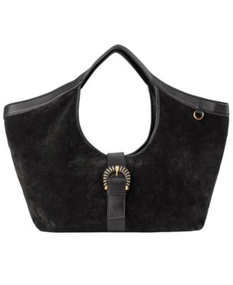Lucy Buckle Tote Handbag