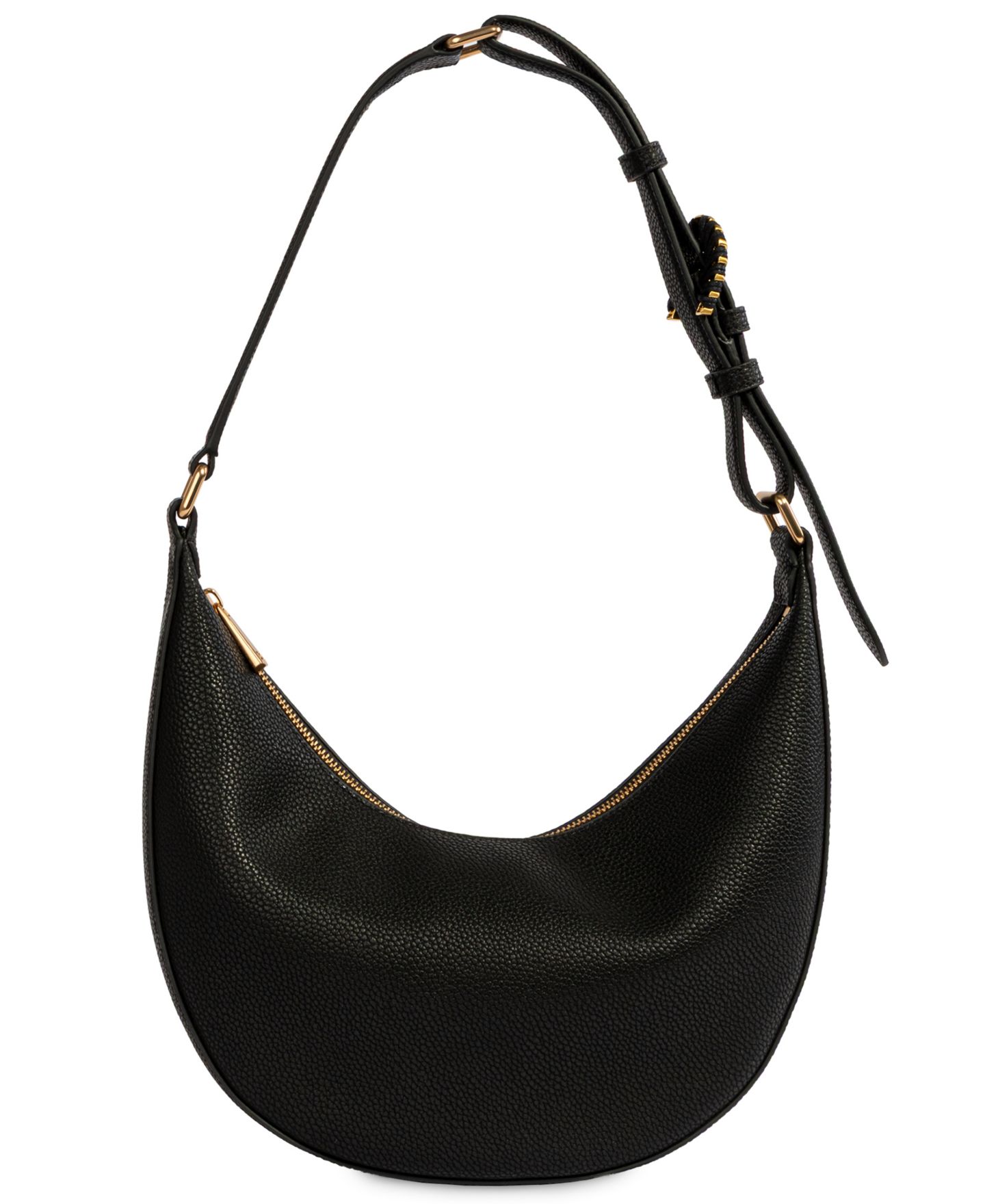 Женская сумка Sam Edelman Lucy Buckle Shoulder Handbag, цвет: Чёрный — фото 1