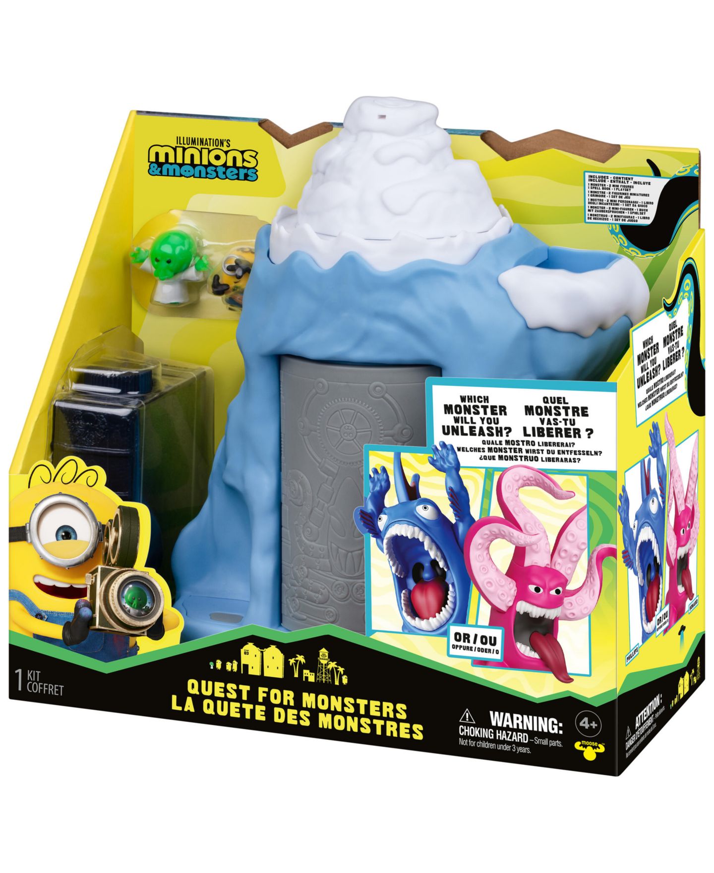 Детские фигурки Despicable Me Minions Monster Reveal 3-Pack Action Figures, Ages 4+ — фото 10