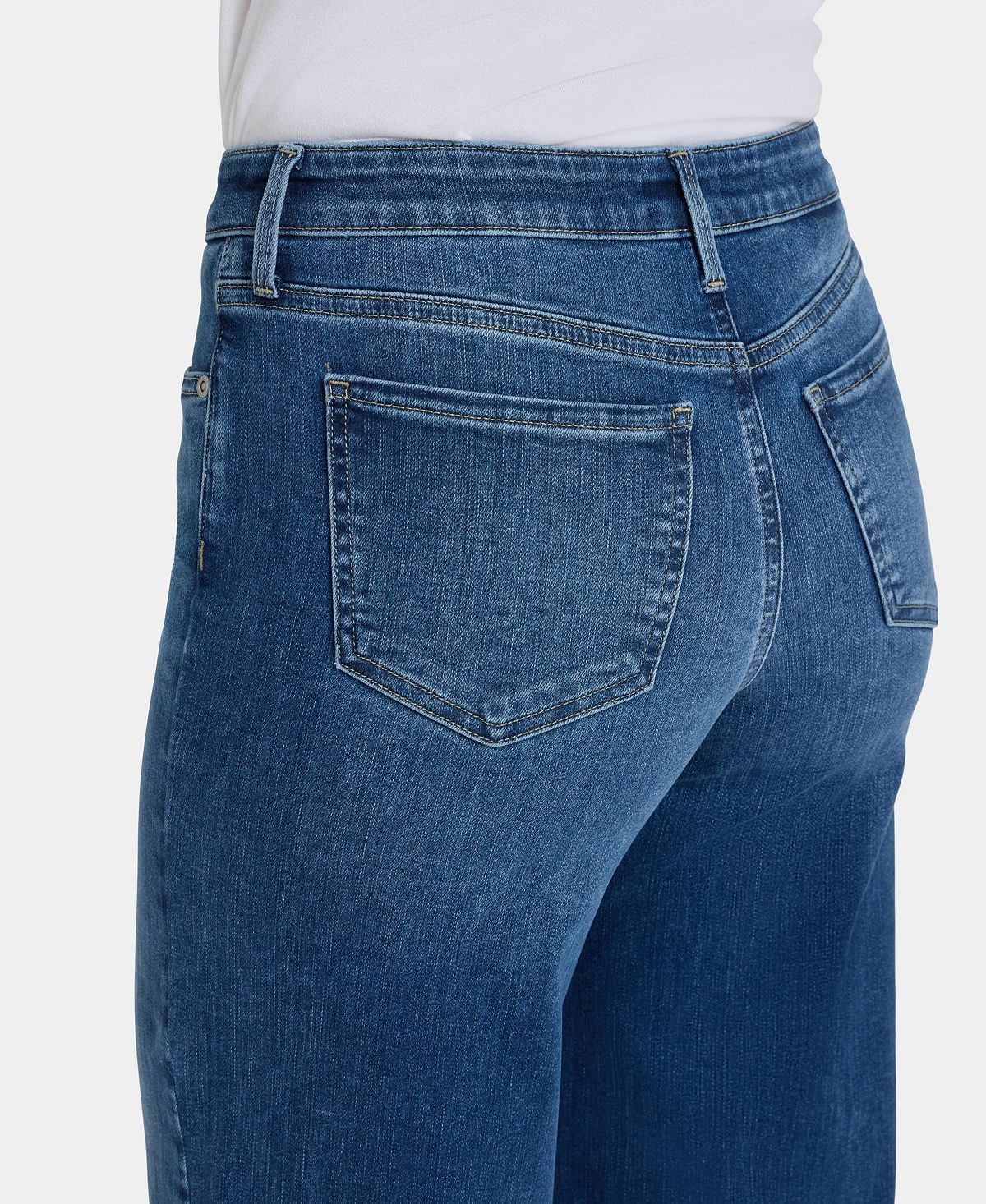 NYDJ Women's Teresa Wide-Leg Ankle Jeans with Wide Hems view 4 — MAYCSS fashion products