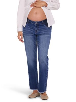 Maternity Under the Belly Slim Straight Leg Jeans - Motherhood