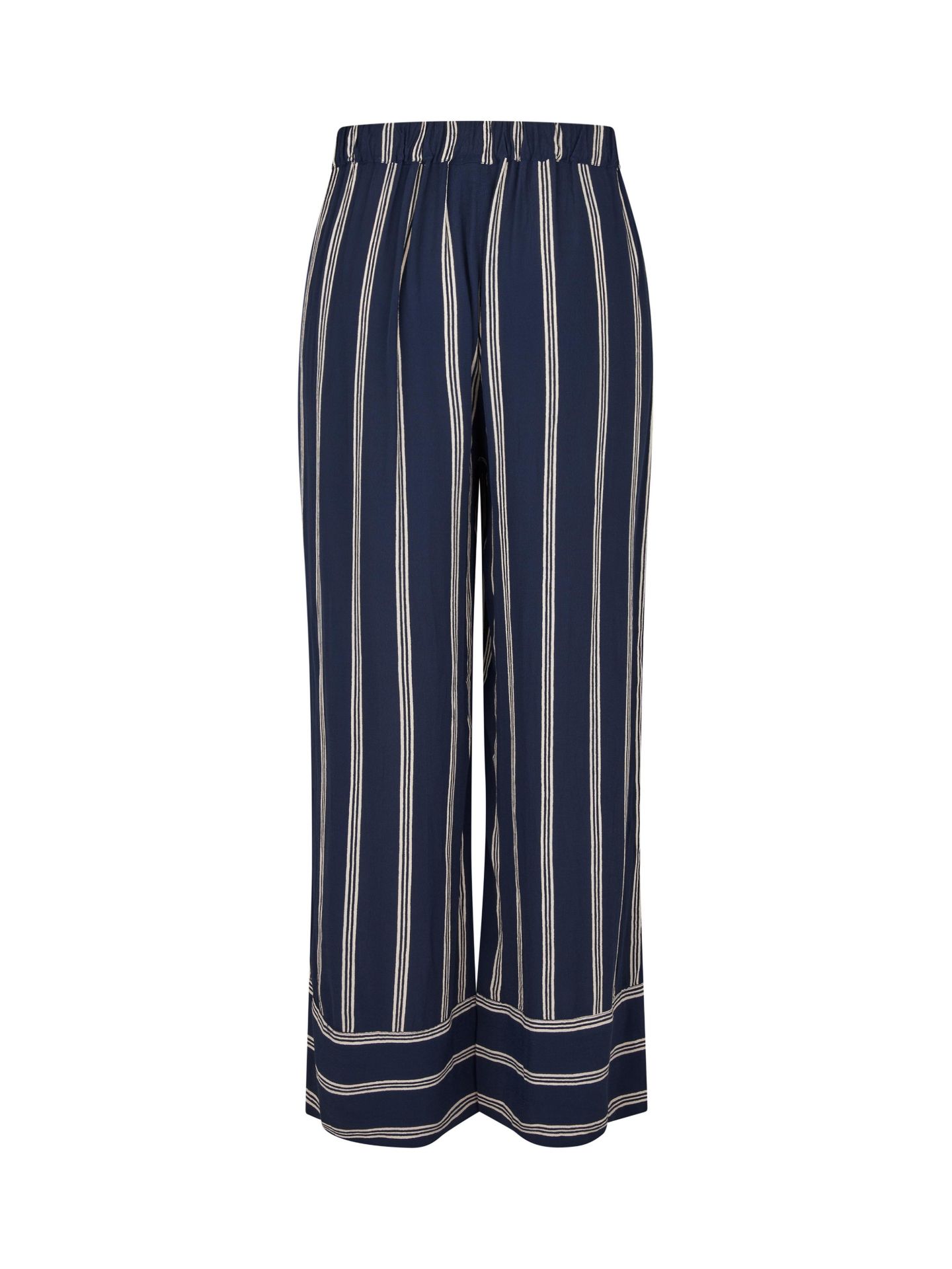 Женские брюки Masai Copenhagen MaPattys Striped Wide Leg, цвет: Тёмно-синий — фото 5