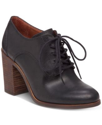 macys block heel boots