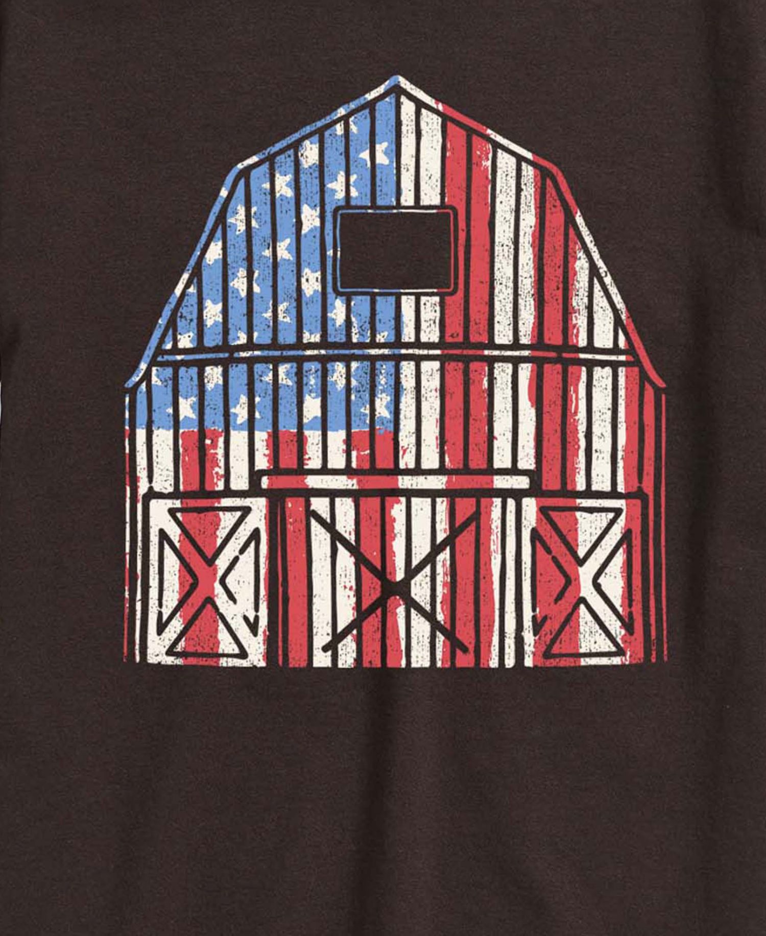 Men's USA Barn Short-Sleeve Graphic T-Shirt
