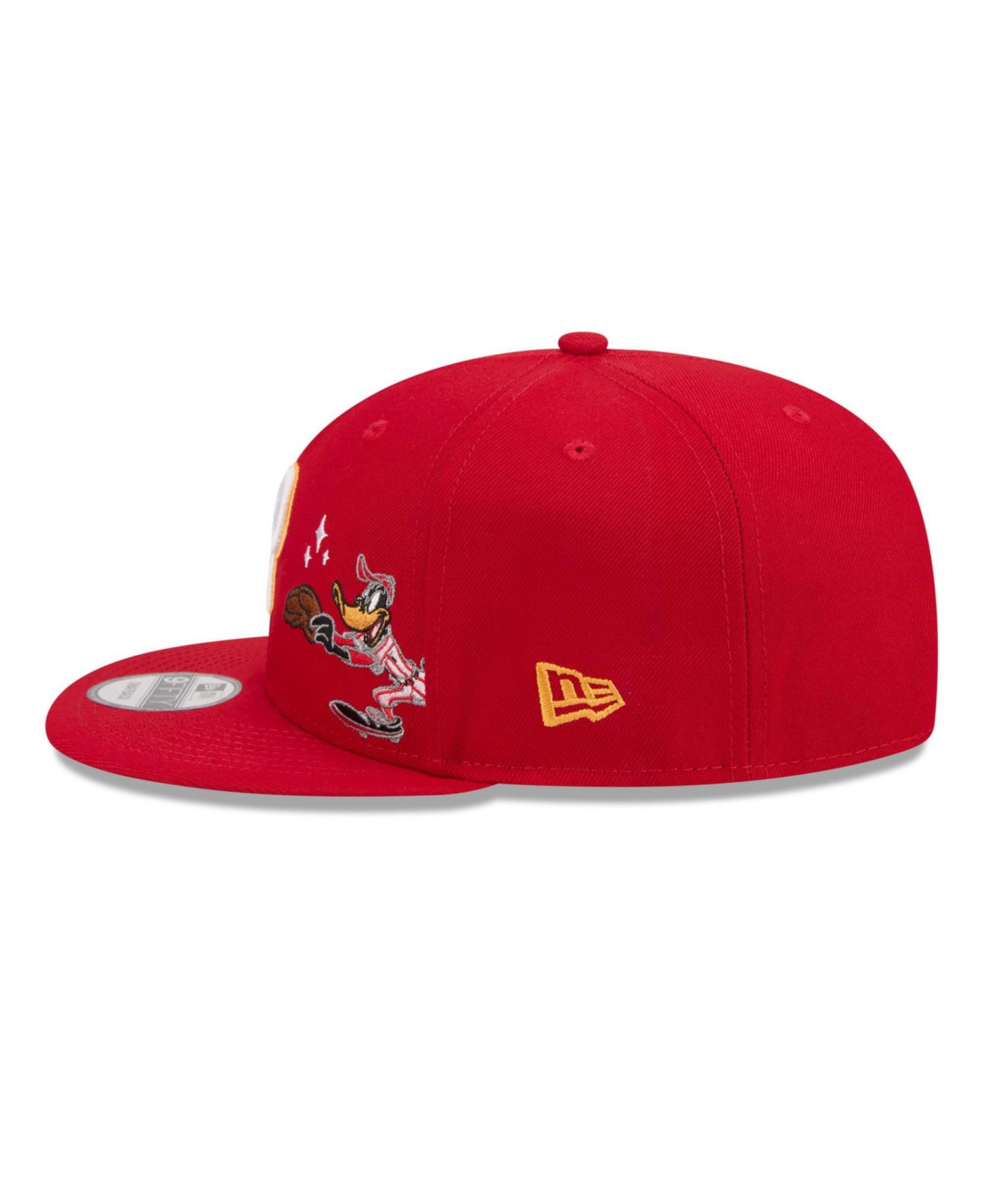 Men's Red Philadelphia Phillies Looney Tunes Daffy Duck 9FIFTY Snapback Hat