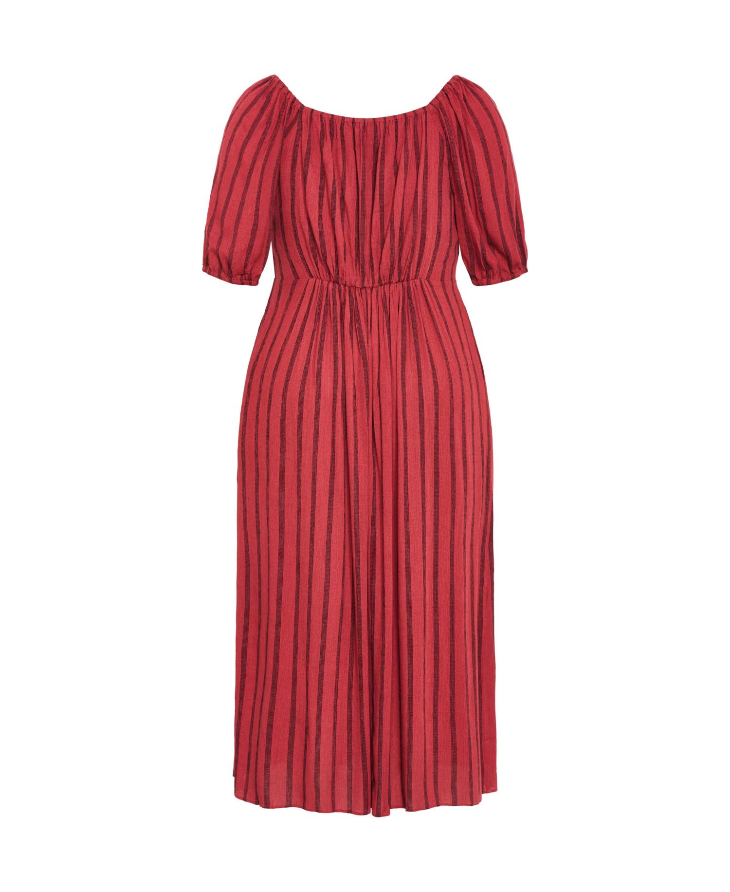 Women's Bella Stripe Tie Front Maxi Dress