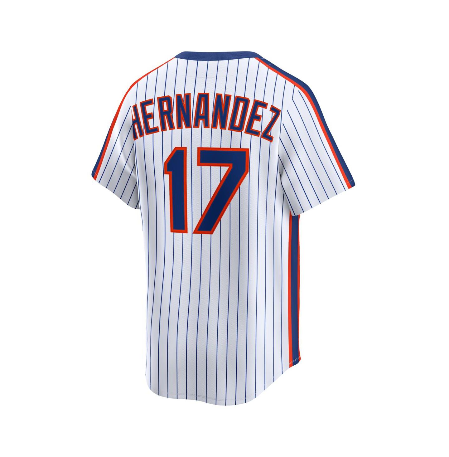 Мужской топ Nike Keith Hernandez White New York Mets Cooperstown Collection Limited Jersey — фото 3