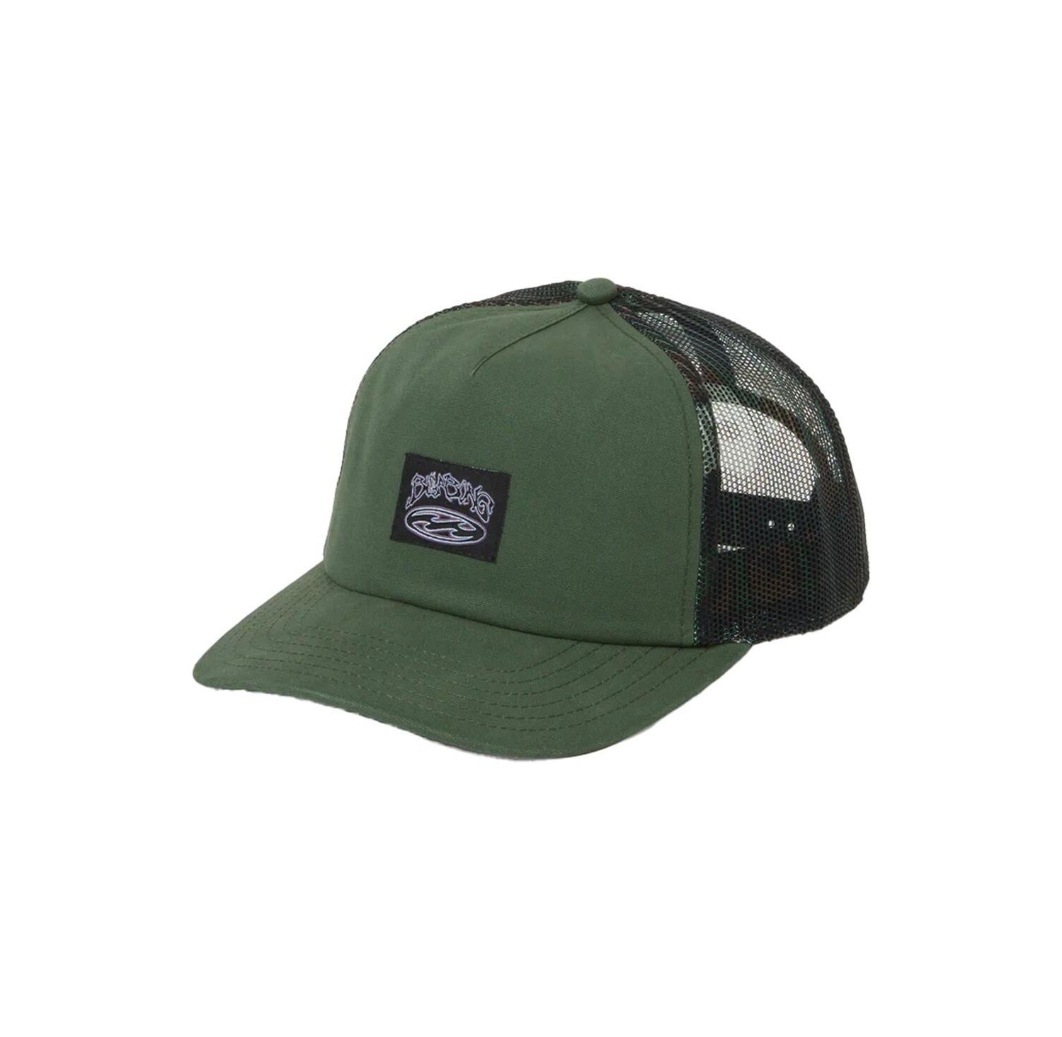 Men's Military Green Bad Dog Trucker Adjustable Hat
