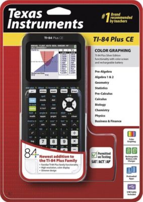 Texas Instruments TI-84 PLUS CE Graphing Calculator