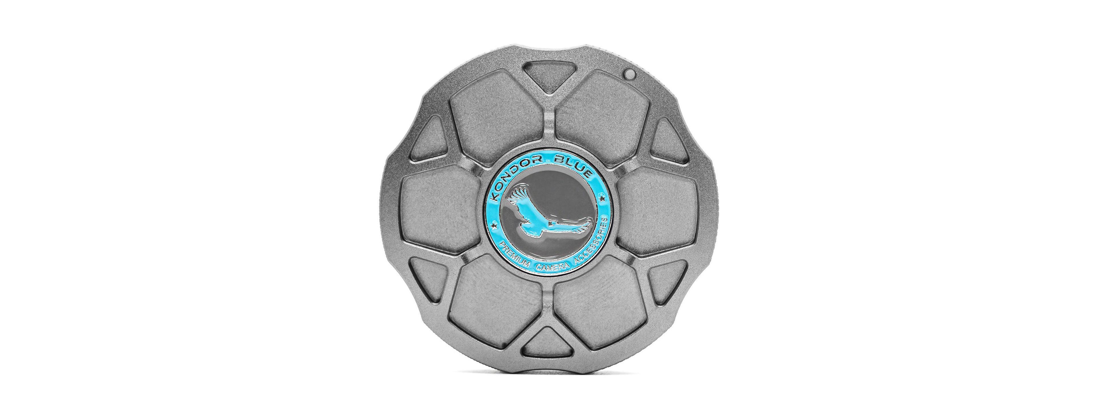 Kondor Blue Cine Cap Aluminum Body Cap for Canon Rf Mount Cameras