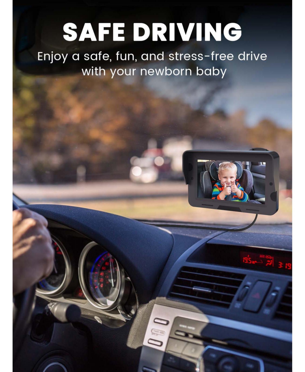 Grownsy Toddler Car Camera