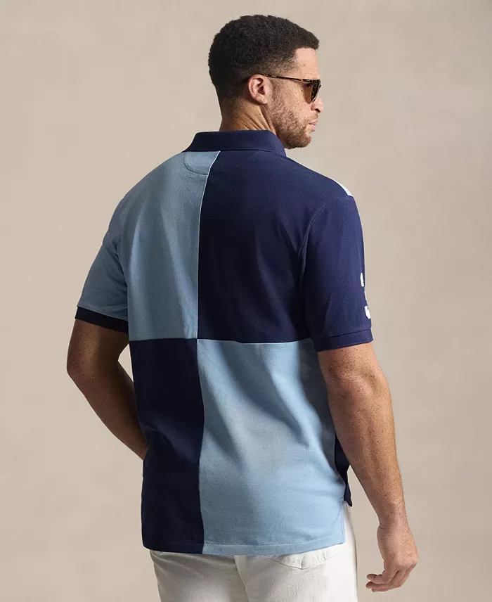 Men's Big & Tall Classic-Fit Mesh Polo Shirt - thumbnail 4
