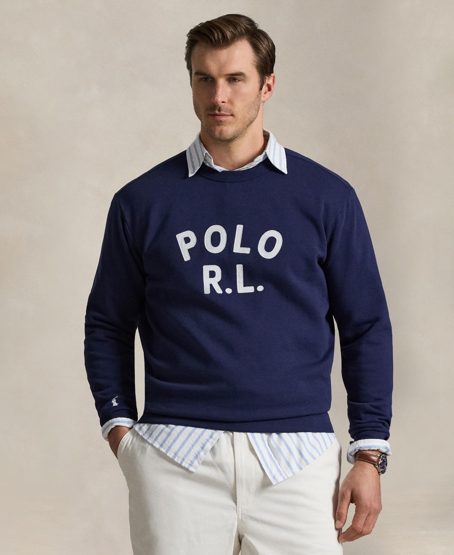 Men's Big & Tall Logo Fleece Sweatshirt