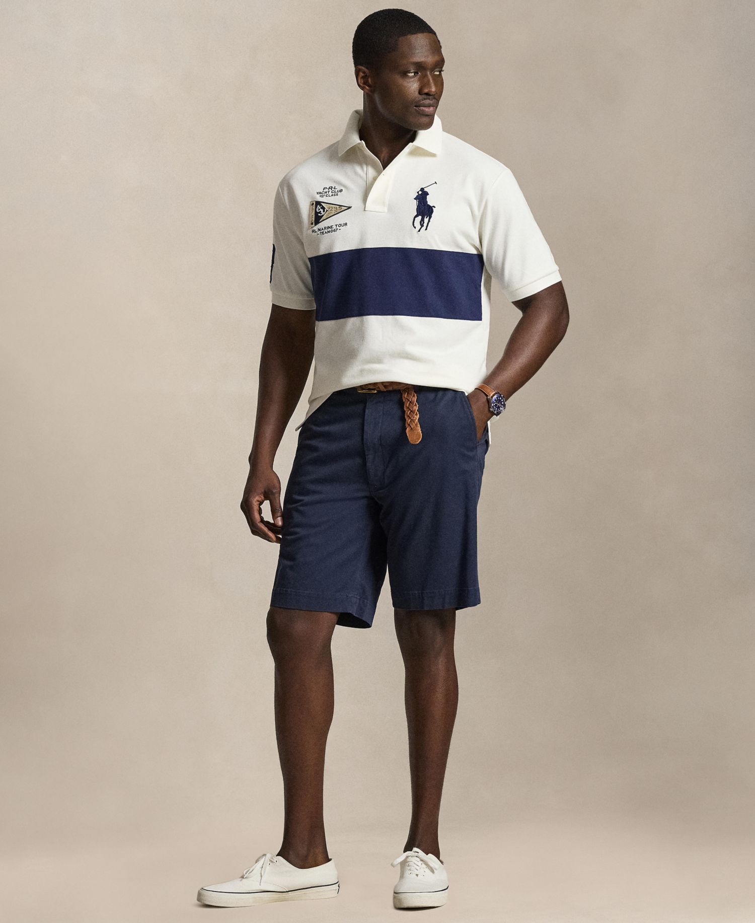 Men's Big & Tall Classic-Fit Mesh Polo Shirt
