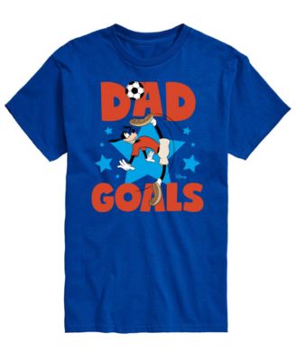 Men's Disney Goofy Dad Goals Short-Sleeve Graphic T-Shirt
