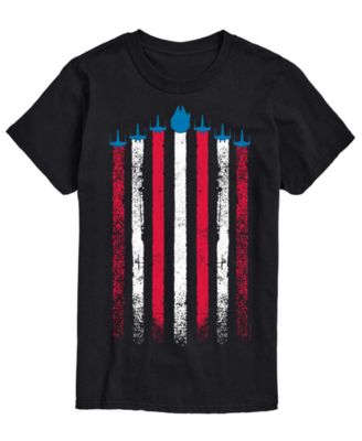 Men's Star Wars Flag Ships Short-Sleeve Graphic T-Shirt