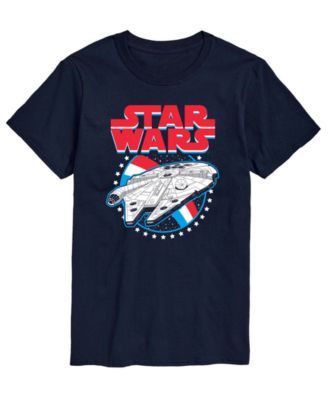 Men's Star Wars Millennium Falcon Americana Short-Sleeve Graphic T-Shirt