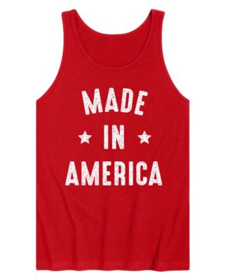 Men's Made In America Sleeveless Graphic Tank Top