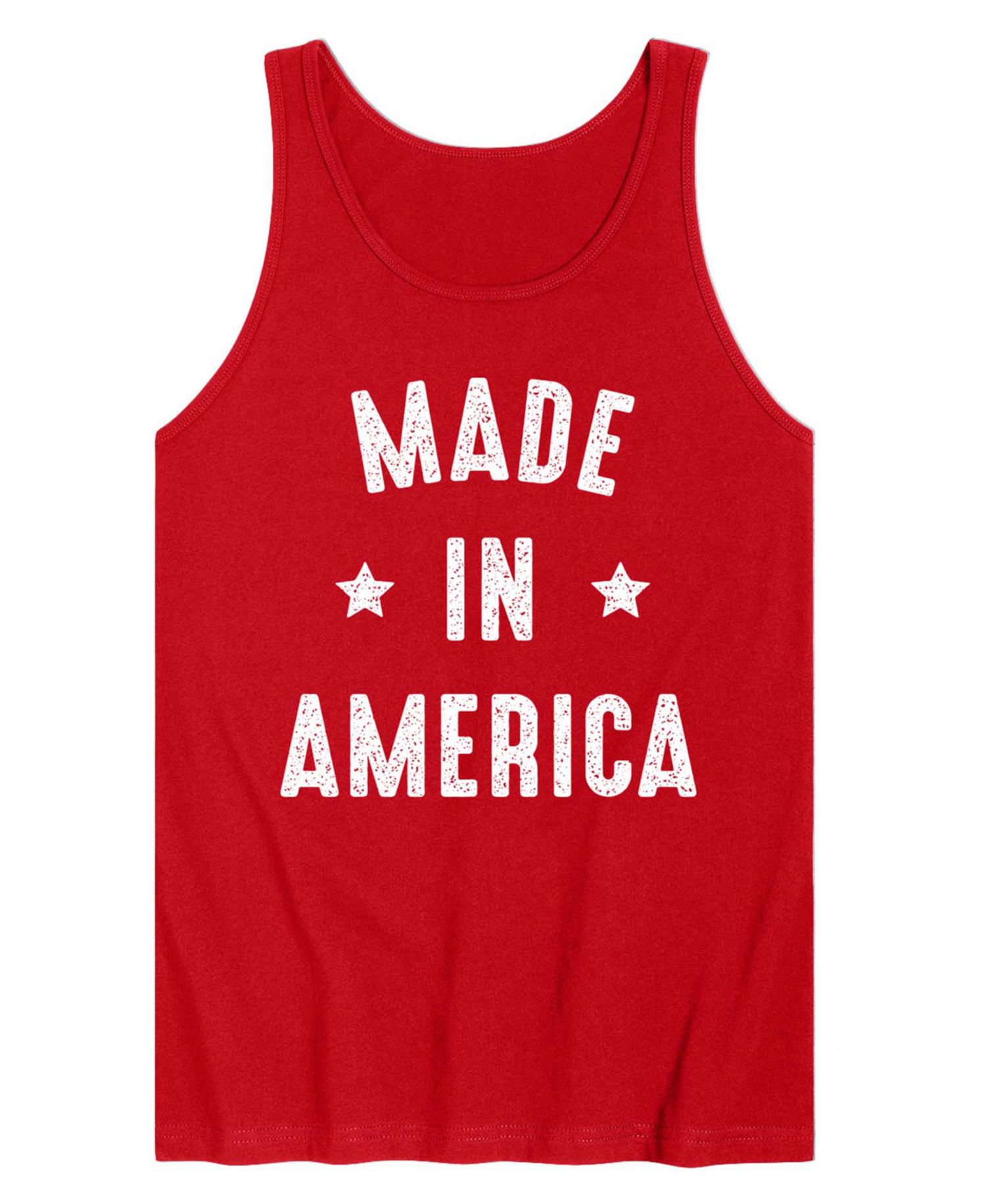 Men's Made In America Sleeveless Graphic Tank Top