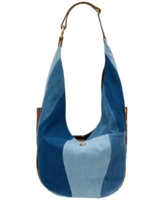 Tom Zipper Small Leather Hobo Handbag