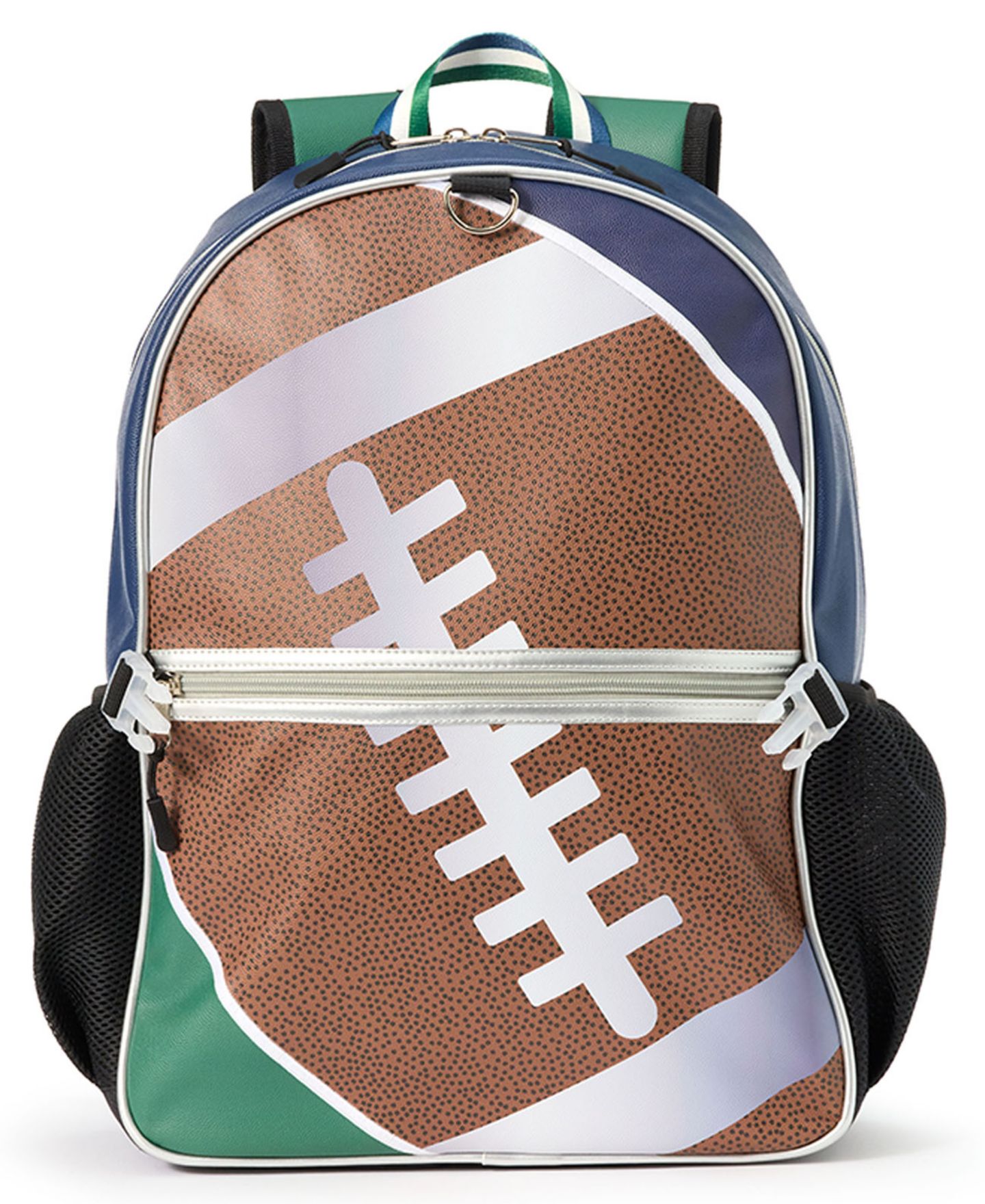 Сумки Extreme Nation Football Backpack, Lunch Bag and Headphone, 3-Piece Set для мальчиков, цвет: Чёрный / Зелёный — фото 2