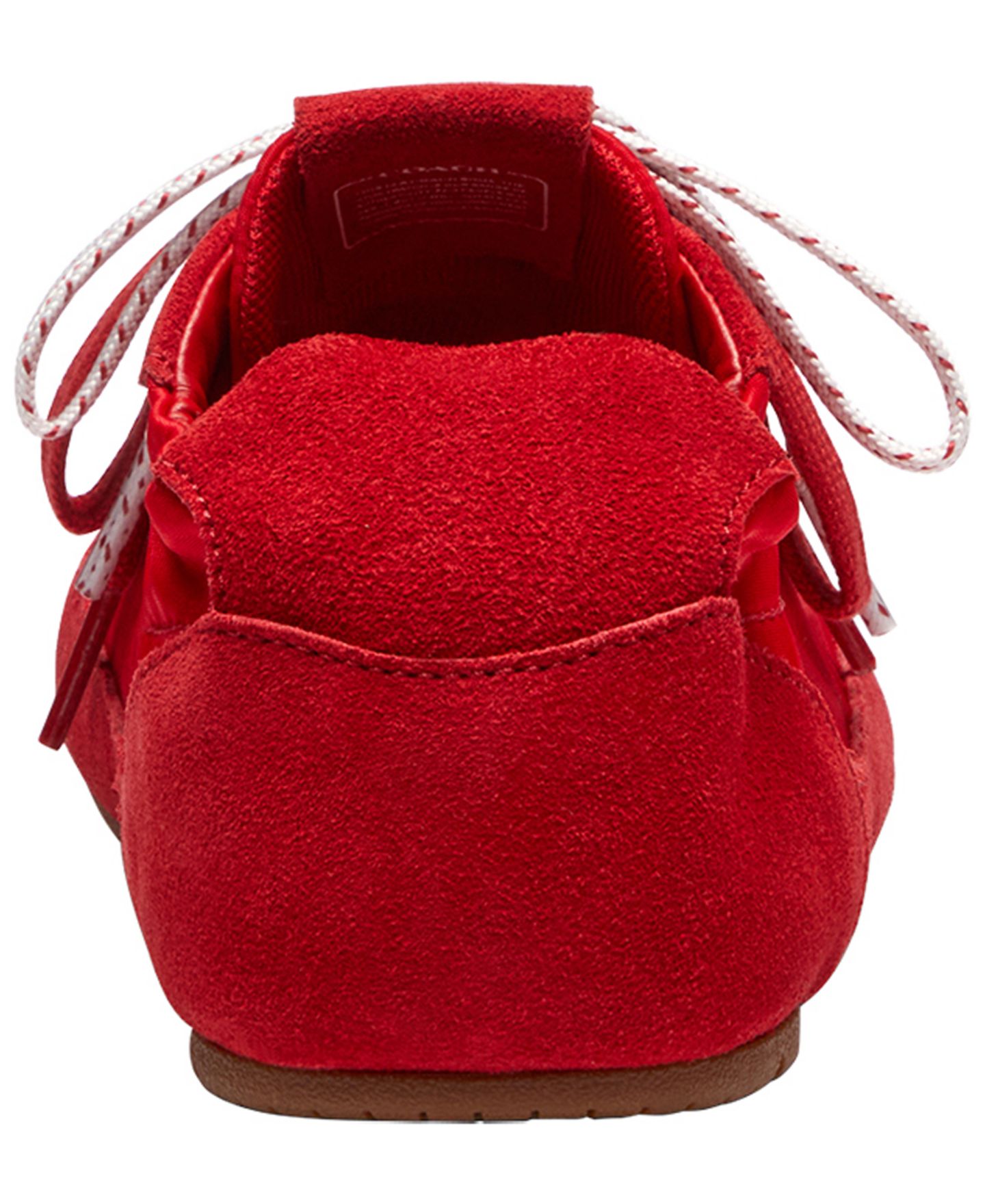 Женские кроссовки COACH Soft Lace-Up, цвет: Маковый — фото 3
