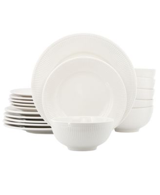 Farrah 18-Pc. Dinnerware Set, Service For 6