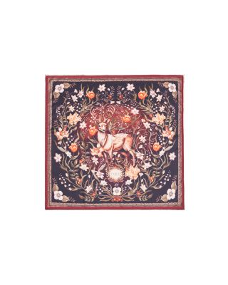 Women's Peach Aurora Tales Square Scarf