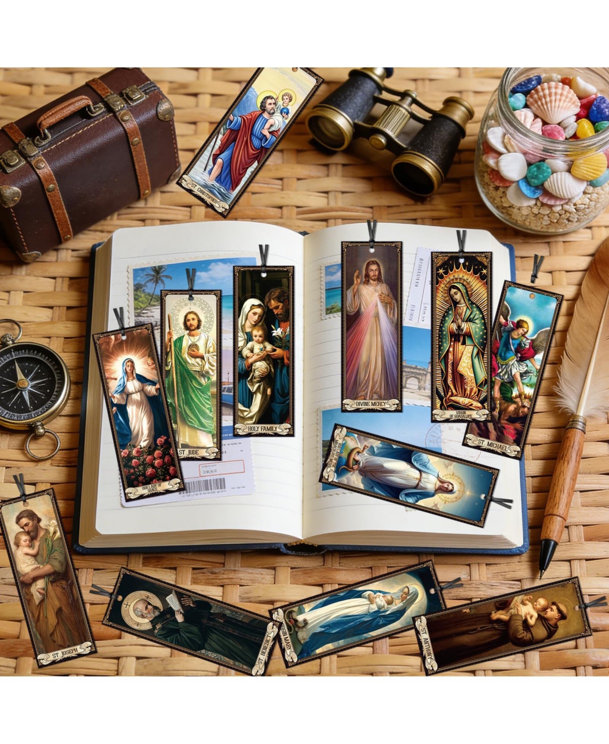 Gnuadz Mother's Day Religious Scripture Bookmarks Gifts